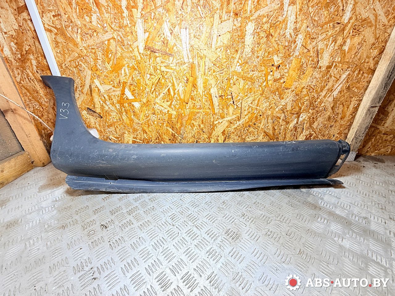 Накладка на порог наружная левая Renault Scenic RX4 1 поколение 2002, 1.9 л., F9Q 740, дизель, МКПП, полный привод, 27674 - фото №1