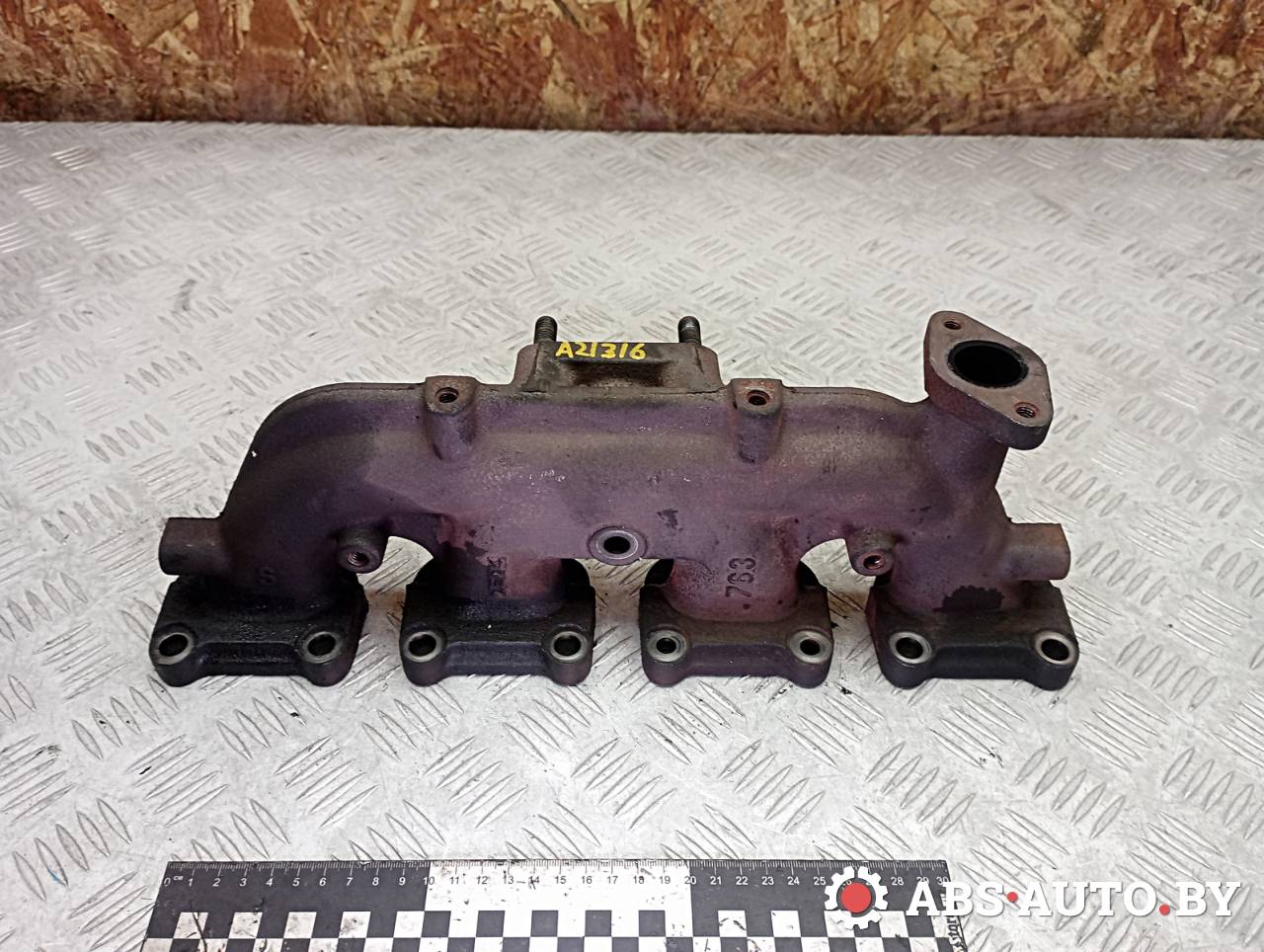 коллектор выпускной Mitsubishi Pajero 3 поколение 2002, 3.2 л., дизель, МКПП, внедорожник 3 дв., ME203762 - фото №1