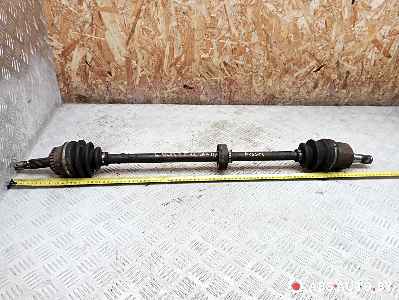 полуось передняя правая (приводной вал, ШРУС) Hyundai Lantra J2 1996, 1.6 л., бензин, 4950829A00 - фото №1