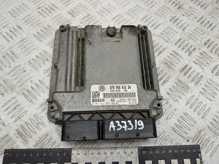 блок управления двигателем Volkswagen Touareg 1 поколение 2006, 2.5 л., BAC, дизель, МКПП, внедорожник 5 дв., 070906016DA, 0281012933