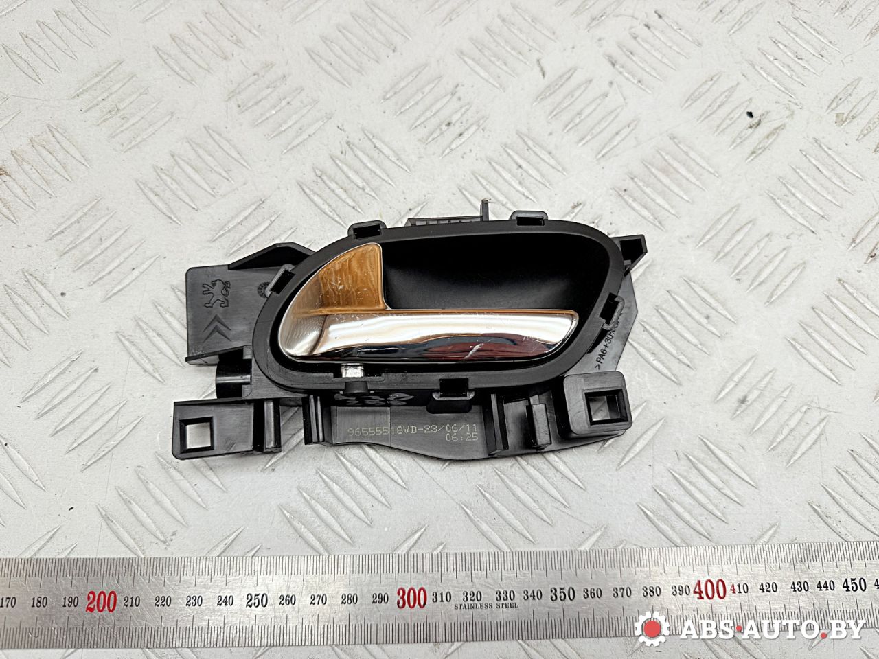 ручка внутренняя задняя левая Citroen C4 Picasso 1 поколение 2011, 1.6 л., 9HZ (DV6TED4), дизель, правый руль, 96555518VD - фото №1