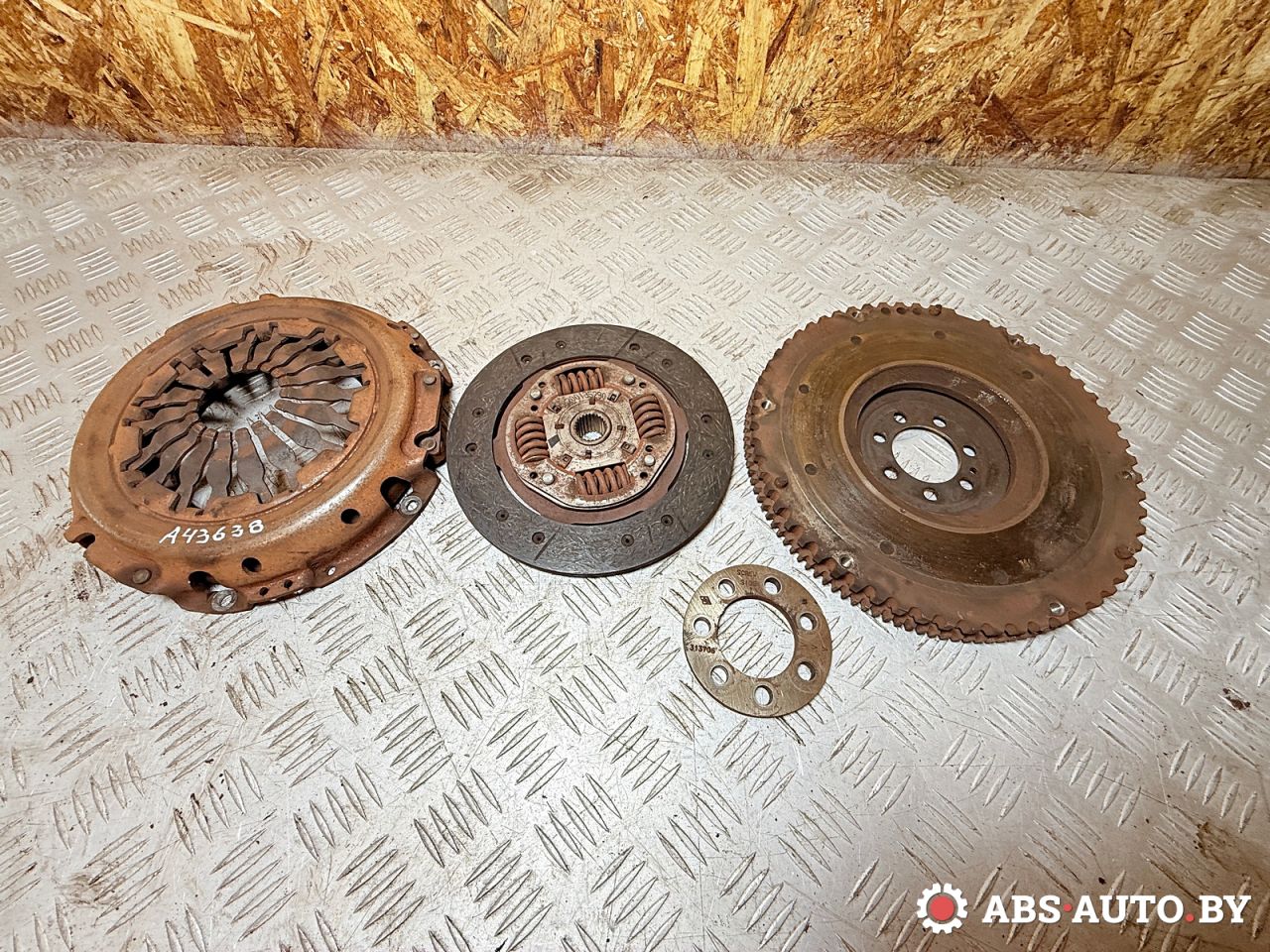 комплект сцепления Renault Scenic 2 поколение 2005, 1.6 л., бензин, МКПП, 313706, 8200237330, 8200135290 - фото №1