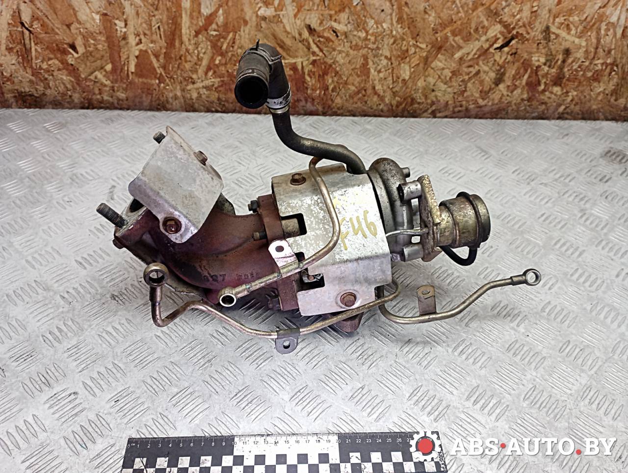 турбина Mitsubishi Pajero 3 поколение 2002, 3.2 л., дизель, МКПП, внедорожник 3 дв., TF0353, 4913503411, 4913503400, 4913503410, 4913503412, ME191474, ME203399, ME203949, MTM6078AV, MTM6078BH, MTM6078GR, MTM6078NM, MTM6078RF, MTM6078SL, MTM6078TD, MTM6078PR, MTM6078RB, 702N10089Z - фото №1