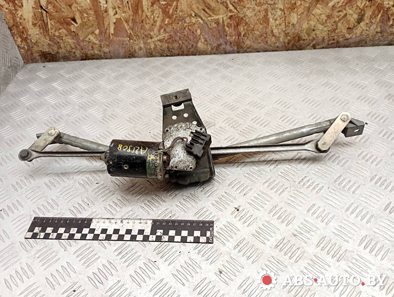 механизм стеклоочистителя (трапеция дворников) Audi 80 B3 1992, 893955113A, 893955023A, 403339 - фото №1