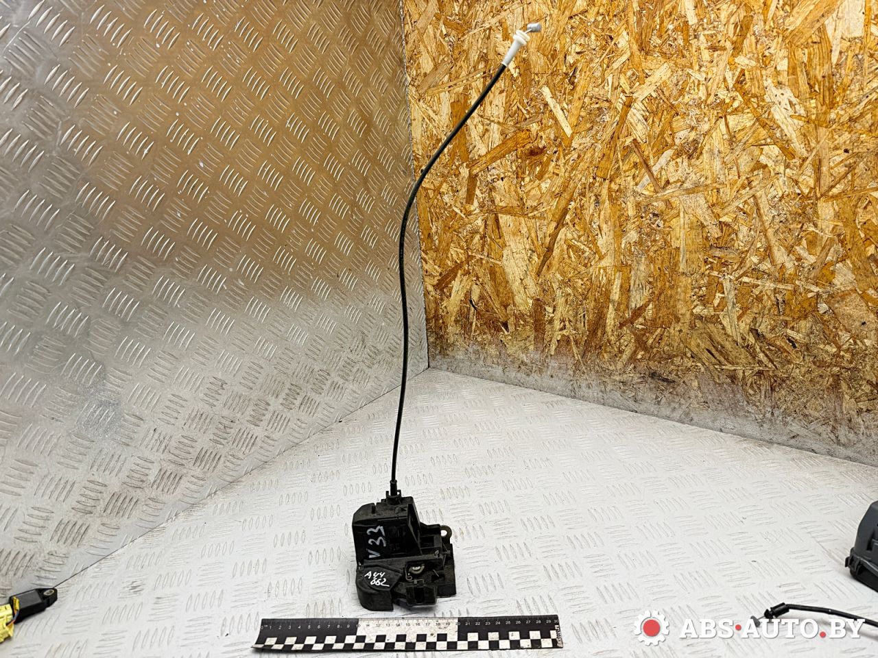 замок двери передней правой Renault Scenic RX4 1 поколение 2002, 1.9 л., F9Q 740, дизель, МКПП, полный привод - фото №1