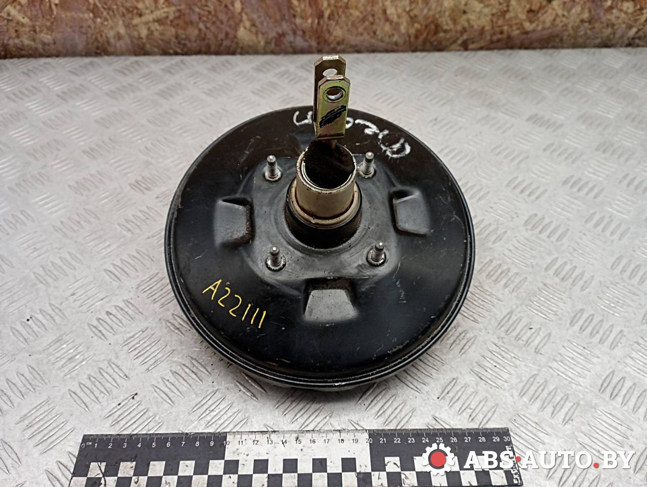 вакуумный усилитель тормозов Renault Megane 1 поколение 1997, 1.6 л., бензин, 7700849313 - фото №1