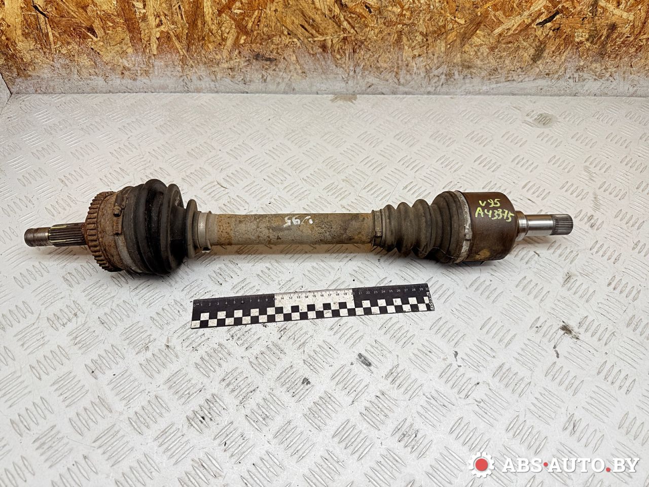 полуось передняя левая (приводной вал, ШРУС) Peugeot 607 1 поколение 2003, 2.2 л., бензин, МКПП, седан, 32720T, 32720V - фото №1