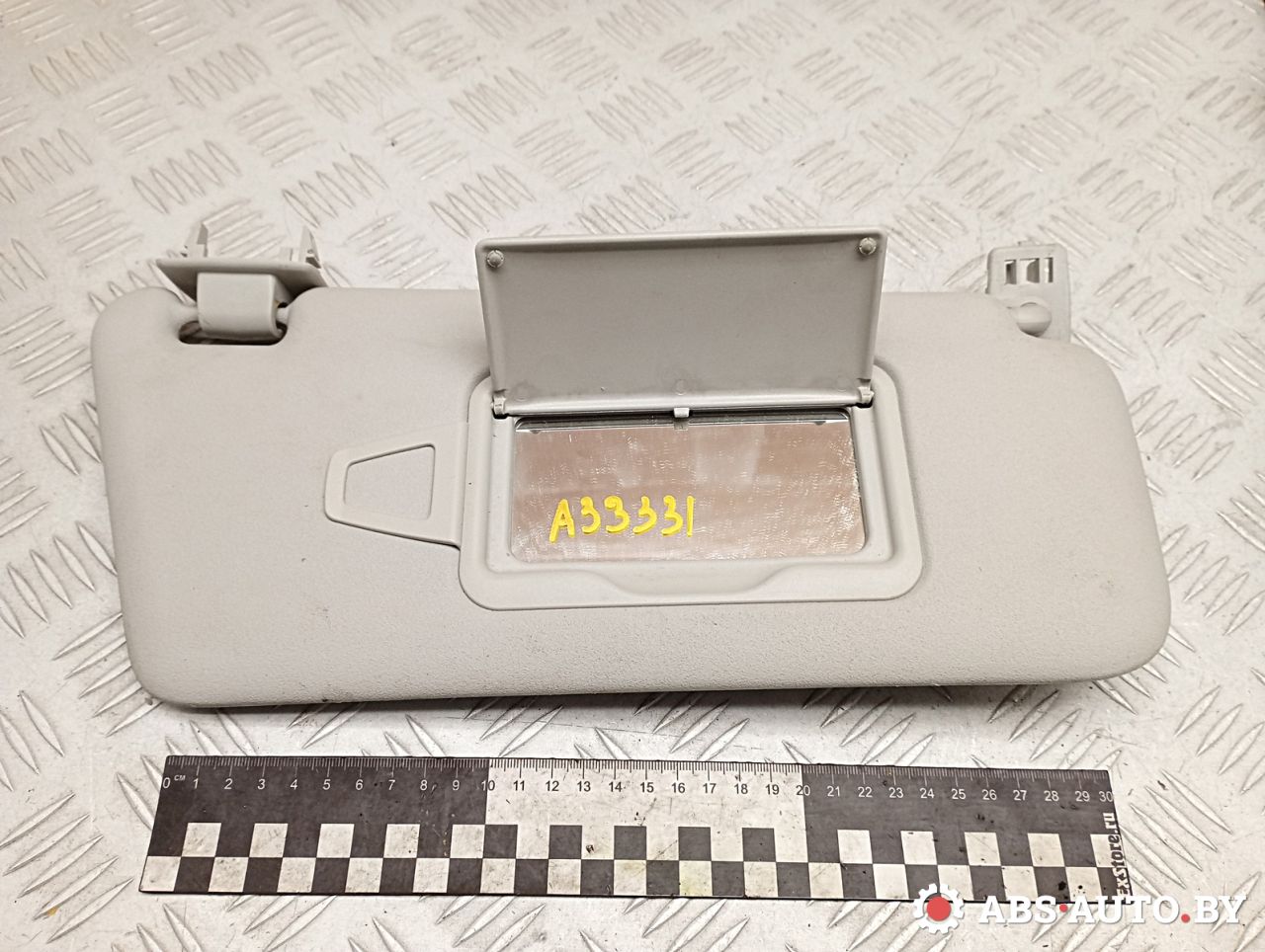 козырек солнцезащитный Mercedes-Benz A W169 2 поколение (2004-2008) 2008, 2.0 л., OM 640.942, дизель, МКПП, хетчбэк 5 дв., правый руль, A1698110040, A1698100210 - фото №1