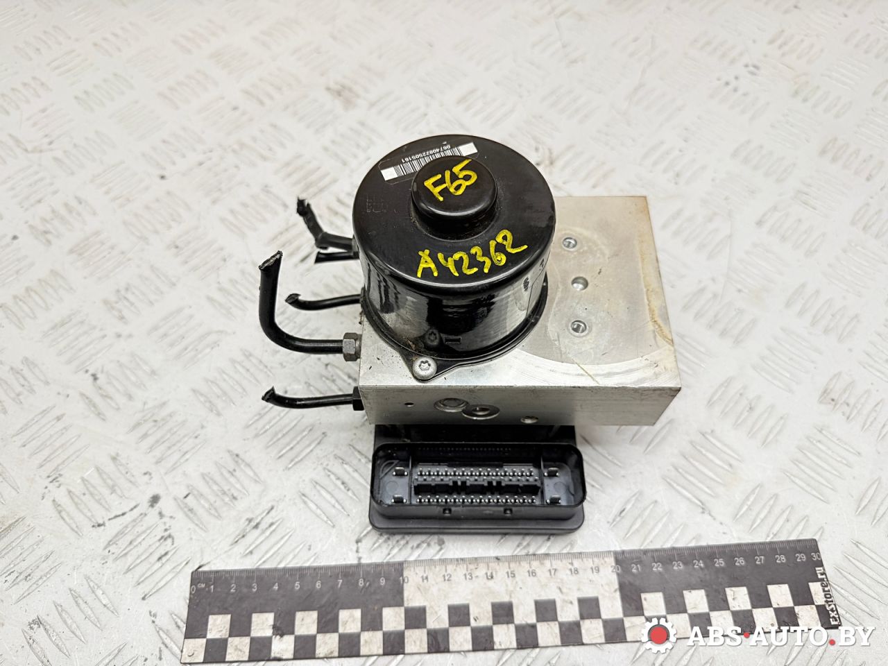 блок ABS Volkswagen Touareg 1 поколение 2006, 3.0 л., BKS, дизель, АКПП, внедорожник 5 дв., полный привод, 7L0614111H, 10020402634, 7L0907379G, 10092503313 - фото №1