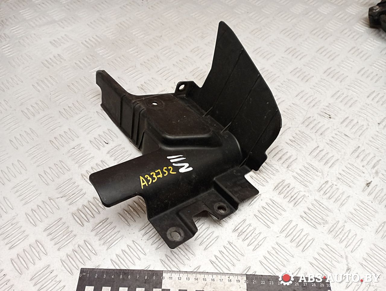 воздуховод (дефлектор) радиатора Nissan Qashqai 1 поколение 2008, 1.5 л., K9K 282, дизель, МКПП, правый руль, 62822JD50B - фото №1