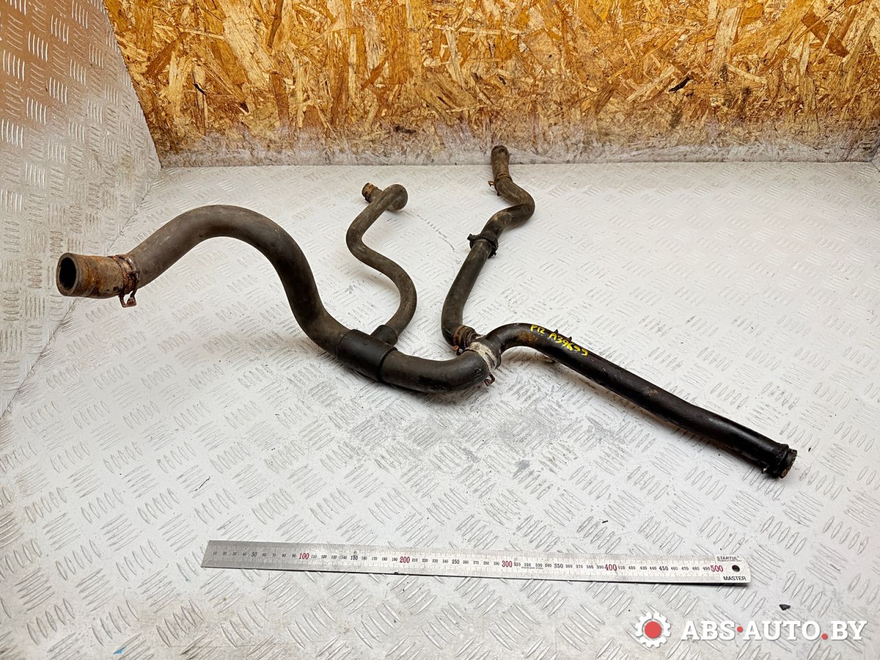 патрубок радиатора Renault Scenic 1 поколение (1996 - 1999), 1.6 л., K7M 702, бензин, МКПП, 7700829987 - фото №1