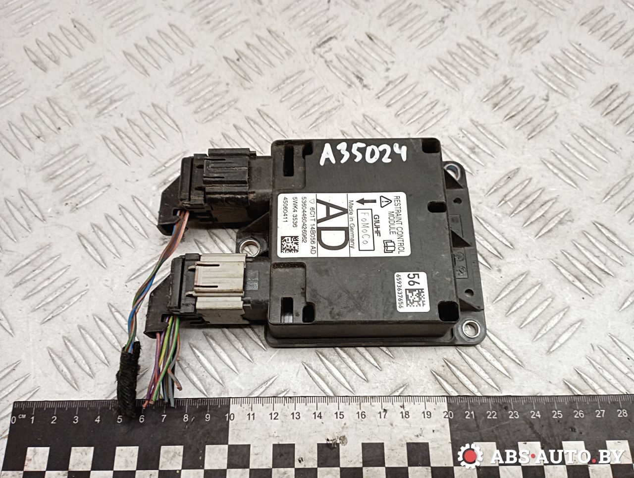 блок AirBag Ford Transit 7 поколение 2007, 2.4 л., дизель, МКПП, микроавтобус, 6C1T14B056AD, 5WK43536 - фото №1