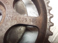 шкив распредвала Volkswagen Touran 1 поколение [рестайлинг] 2007, 1.6 л., бензин, 06A109105C, 06A109111B - фото №4