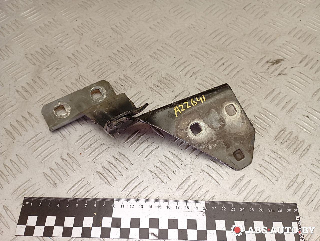 петля капота левая Renault Megane 2 поколение 2005, 1.9 л., дизель, МКПП, 011074 - фото №1