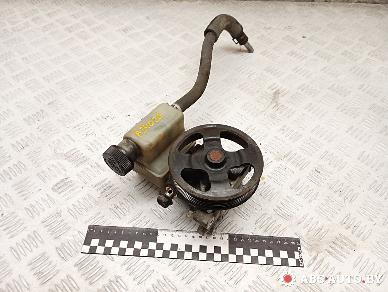 насос гидроусилителя руля Mazda 6 GG 2003, 2.0 л., бензин, МКПП, правый руль, FC0132650A, FC0132650B, HPQ1026GQ, HPQ1026XQ, GJ6A32600B, GJ6A32650F, GJ6E32600B, GJ6E32600C, GJ6E32650E, GJ6E32650F, GJ6E32650G, P1026, P1026HG, P1026NW, 400N10056Z - фото №1