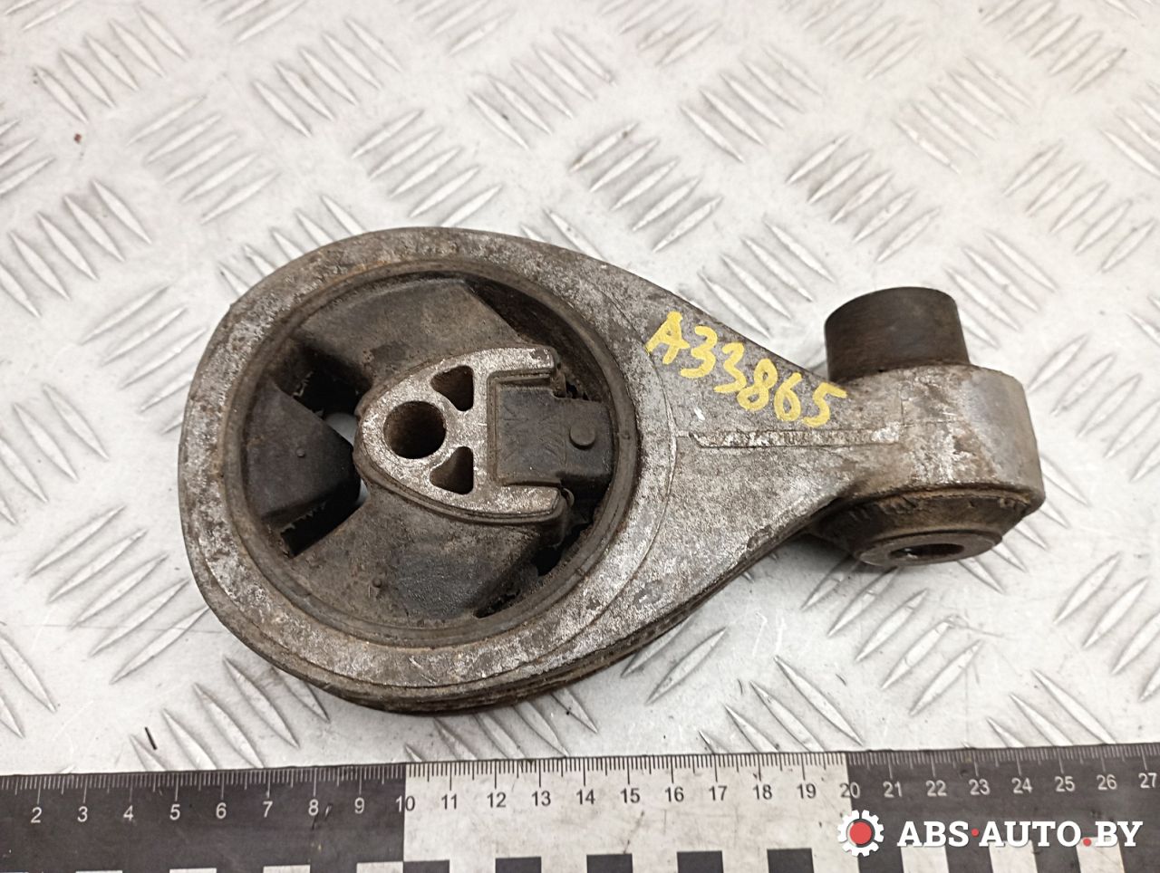 подушка крепления двигателя Nissan Qashqai 1 поколение 2008, 1.5 л., K9K 282, дизель, МКПП, правый руль, 11360JD500 - фото №1