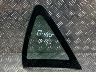 стекло кузовное боковое правое Peugeot 407 1 поколение 2007, универсал