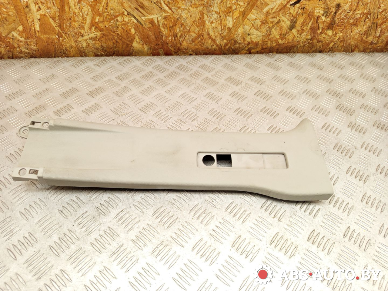 обшивка стойки центральной правой Ford Transit Custom 1 поколение 2017, 2.2 л., дизель, МКПП, BK21V243W00 - фото №1