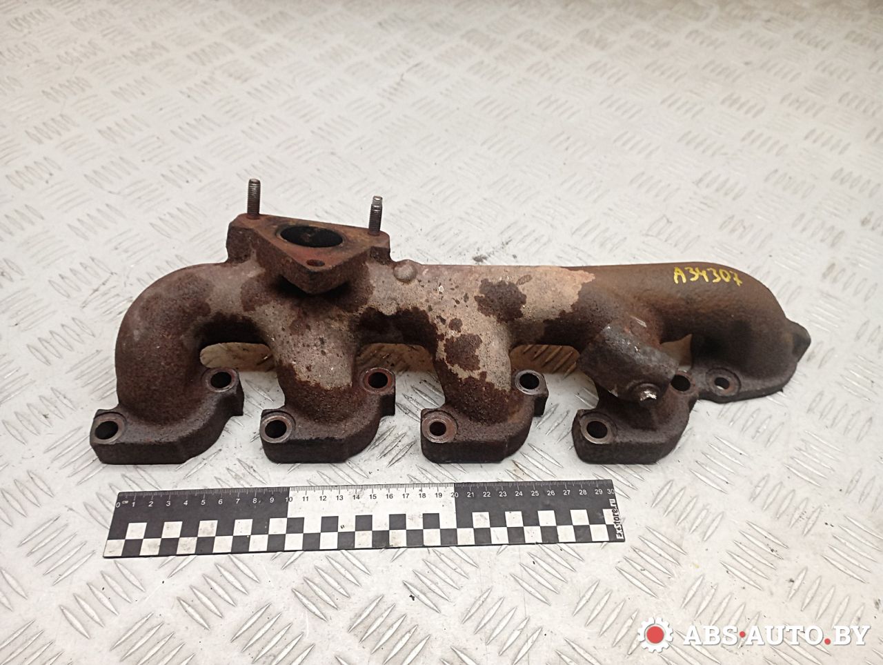 коллектор выпускной Ford Transit 7 поколение 2007, 2.4 л., дизель, МКПП, микроавтобус, 6C1Q9430CD - фото №1