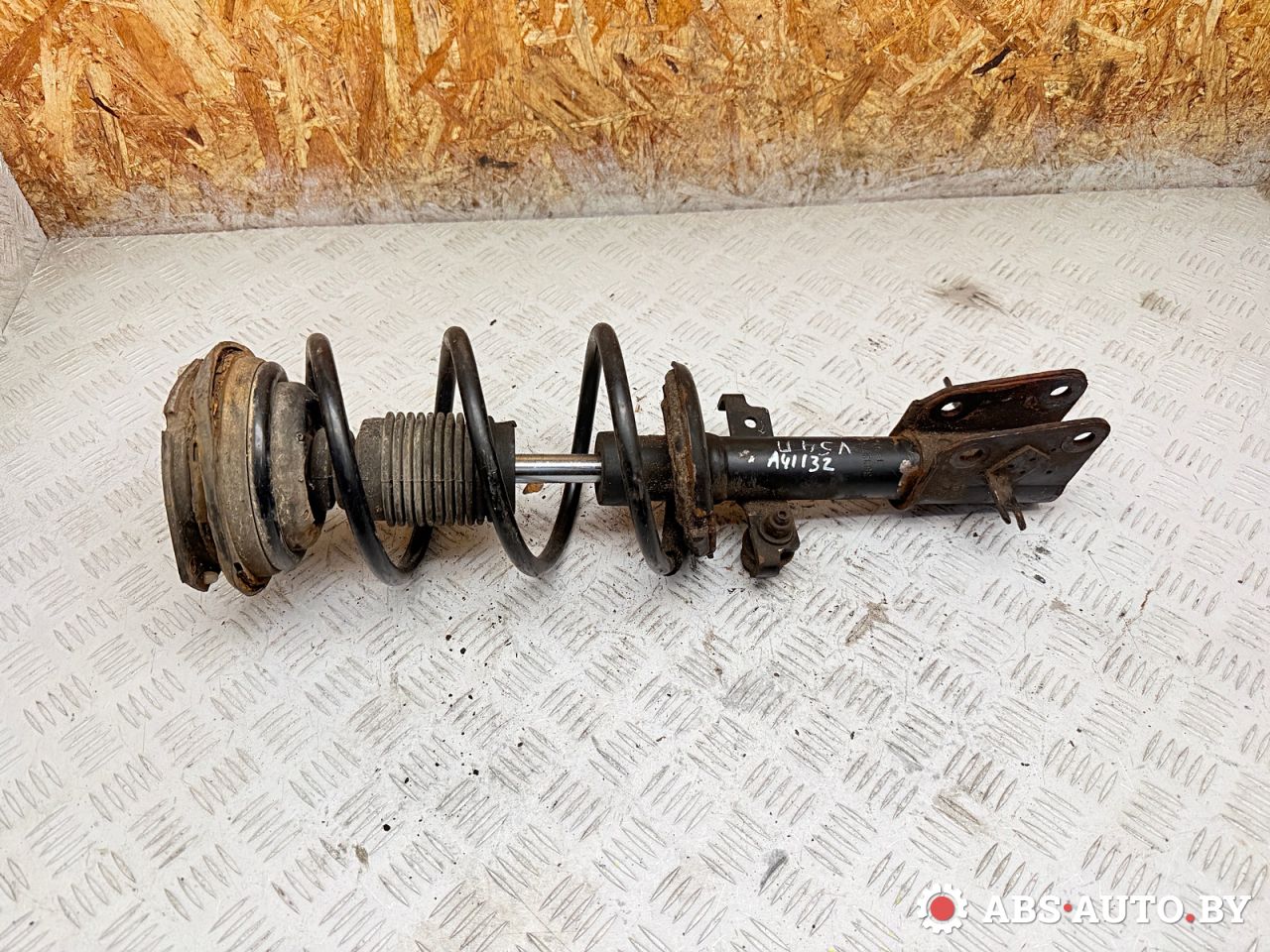 стойка передняя правая Renault Laguna 2 поколение 2002, 1.9 л., F9Q 750, дизель, МКПП, хетчбэк 5 дв., передний привод, 383378EGT - фото №1