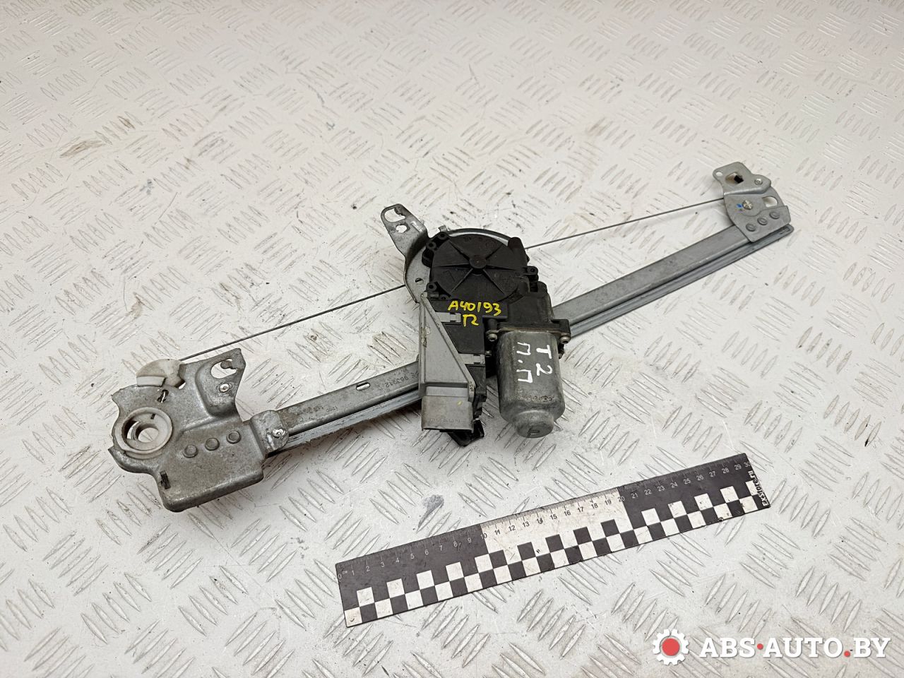 стеклоподъемник электрический передний правый Citroen C3 1 поколение 2003, 1.4 л., 8HY (DV4TED4), дизель, МКПП, передний привод, 9639121280, 400618F - фото №1