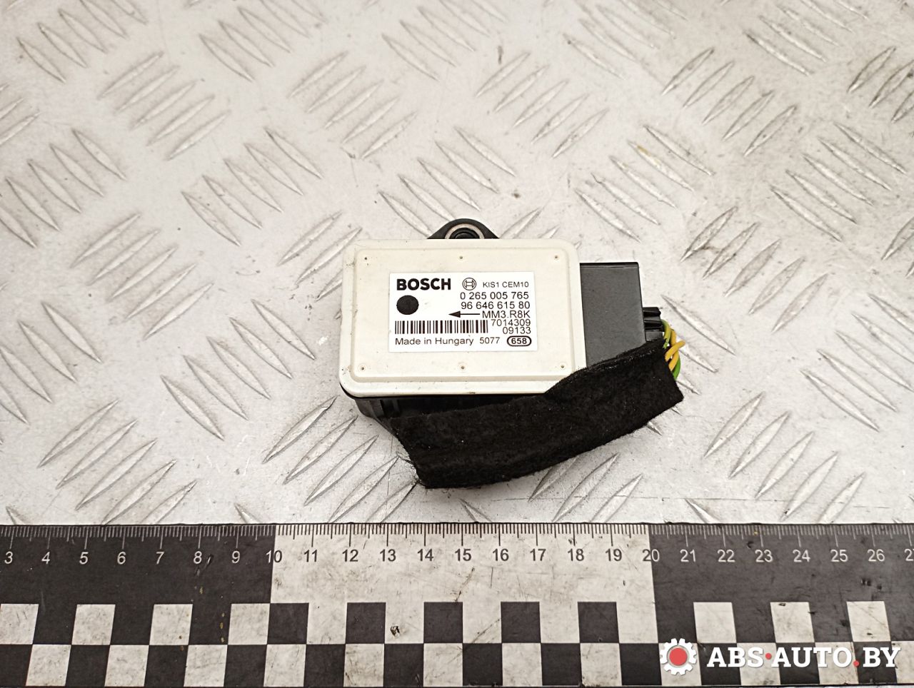 датчик ускорения Peugeot 308 T7 2010, 2.0 л., RHR (DW10BTED4), дизель, МКПП, универсал, 0265005765, 9664661580 - фото №1