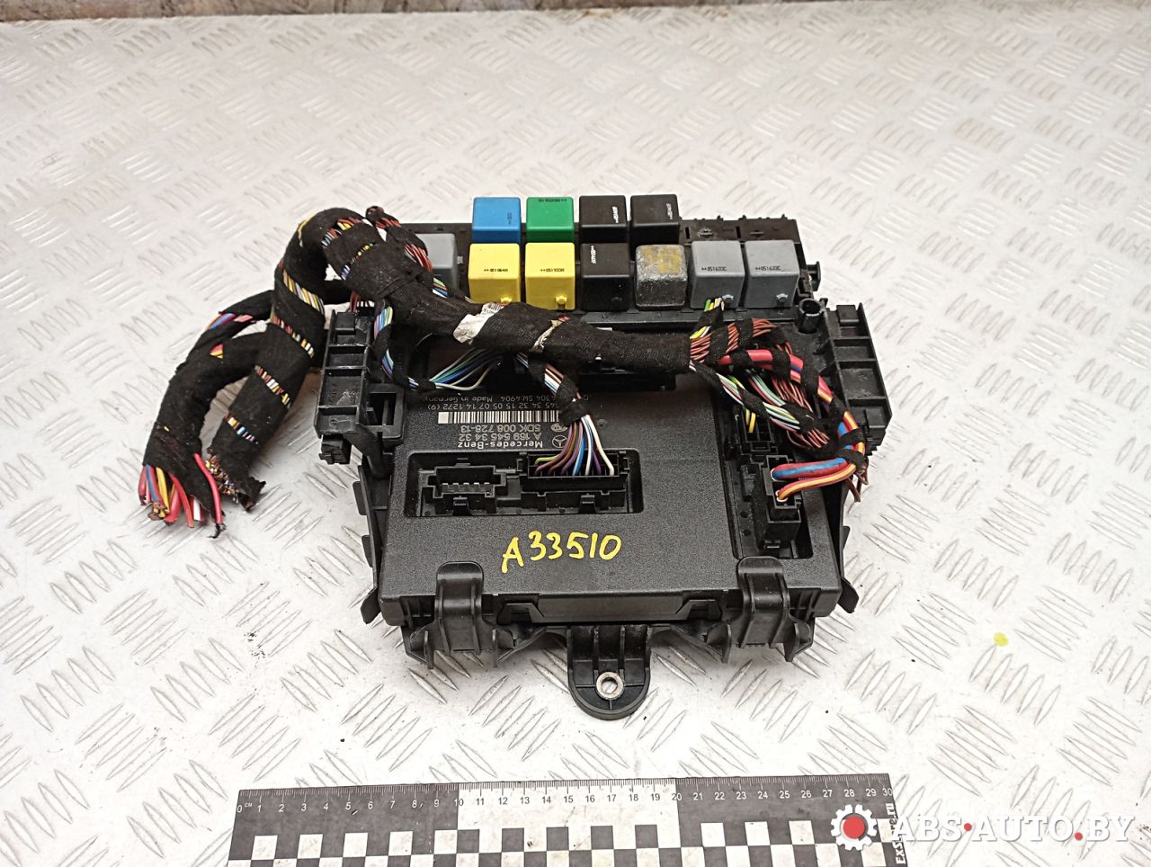 блок комфорта Mercedes-Benz A W169 2 поколение (2004-2008) 2005, 1.5 л., M 266.920, бензин, МКПП, хетчбэк 5 дв., правый руль, A1695453432, 5DK00872813, A1695450001, 1695453740 - фото №1