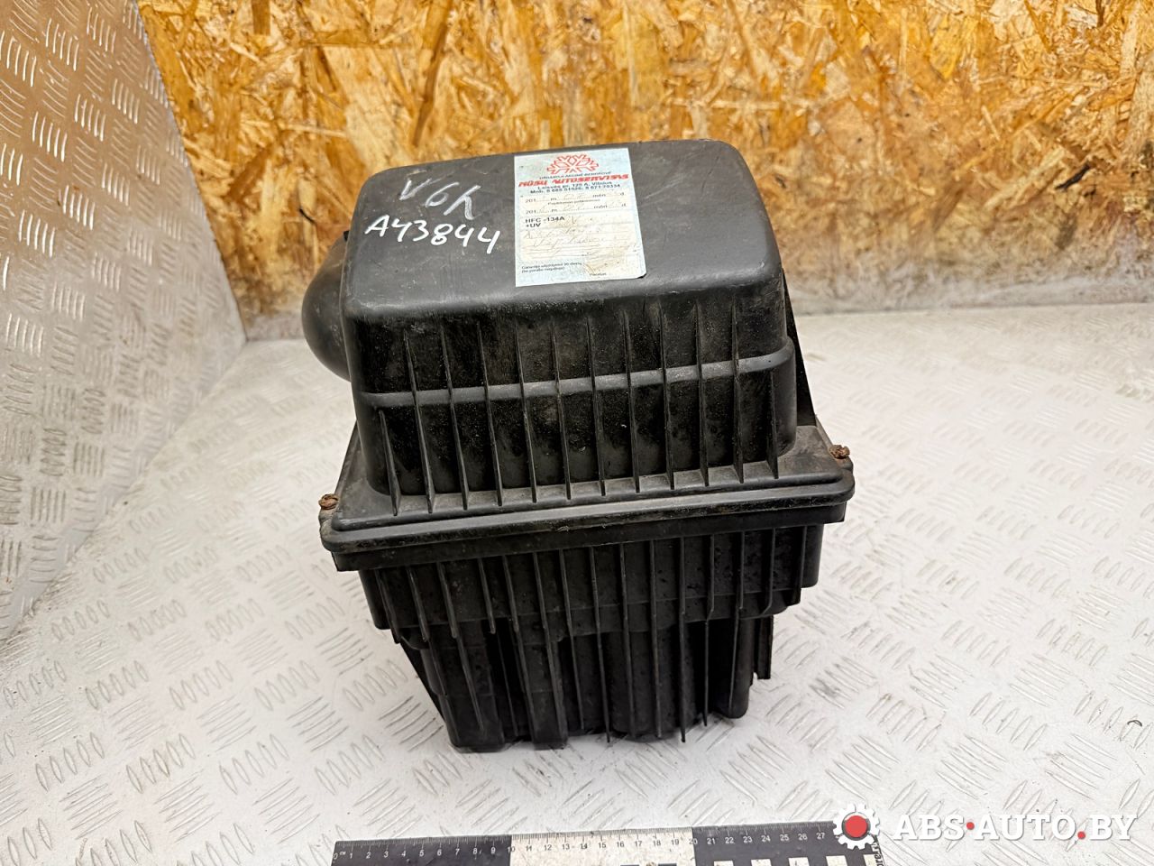 корпус воздушного фильтра Peugeot 307 1 поколение 2003, 2.0 л., RHY (DW10TD), дизель, МКПП, хетчбэк 5 дв., 9635628980, 9635629080, 9637144180, 9637144280 - фото №1