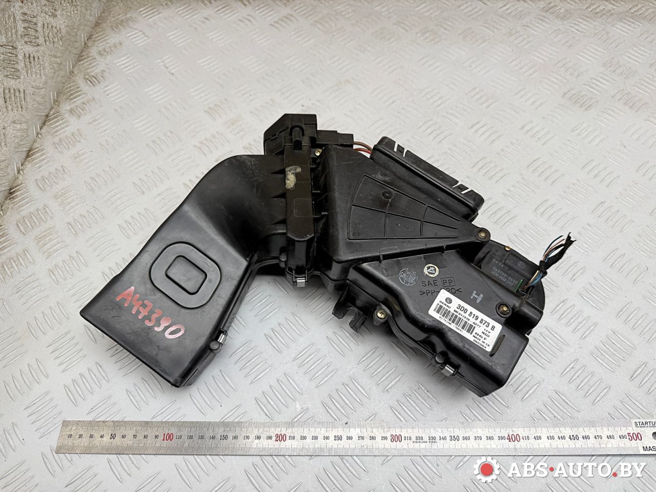 корпус отопителя (печки) Volkswagen Phaeton 1 поколение 2006, 3.2 л., бензин, АКПП, 3D0959311, 3D0959984, 3D0819873B - фото №1
