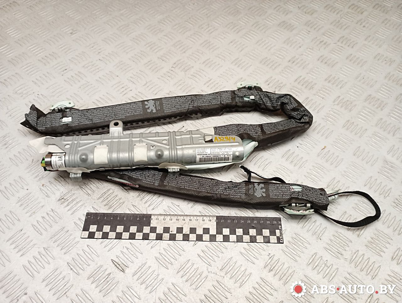 подушка безопасности боковая (шторка) Peugeot 308 T7 2010, 2.0 л., RHR (DW10BTED4), дизель, МКПП, универсал, 9688532880, 30380684C - фото №1