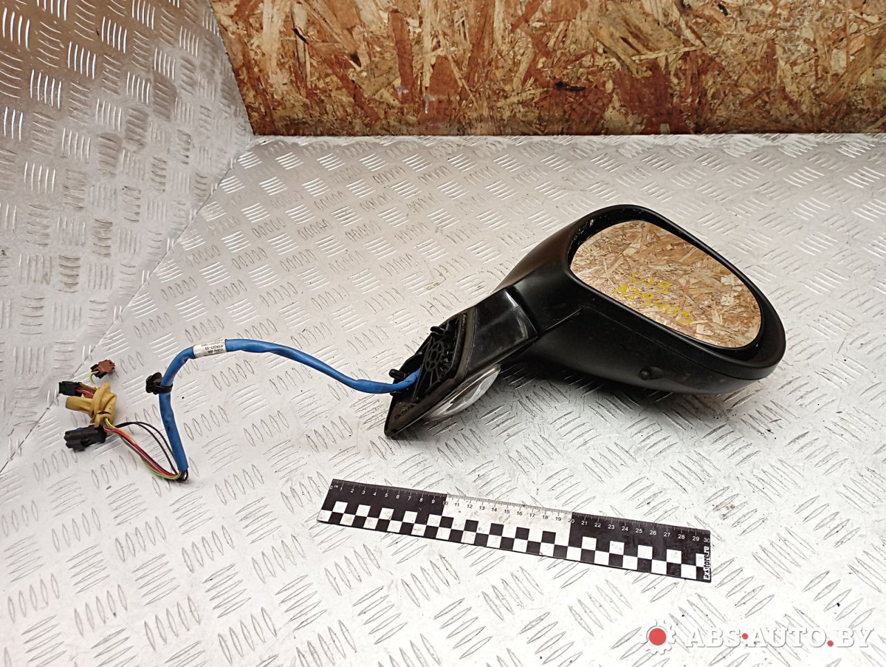 зеркало наружное левое Peugeot 308 T7 2010, 1.6 л., 9HV (DV6ATED4), дизель, МКПП, E20208094, E20206040, 12503430M5 - фото №1