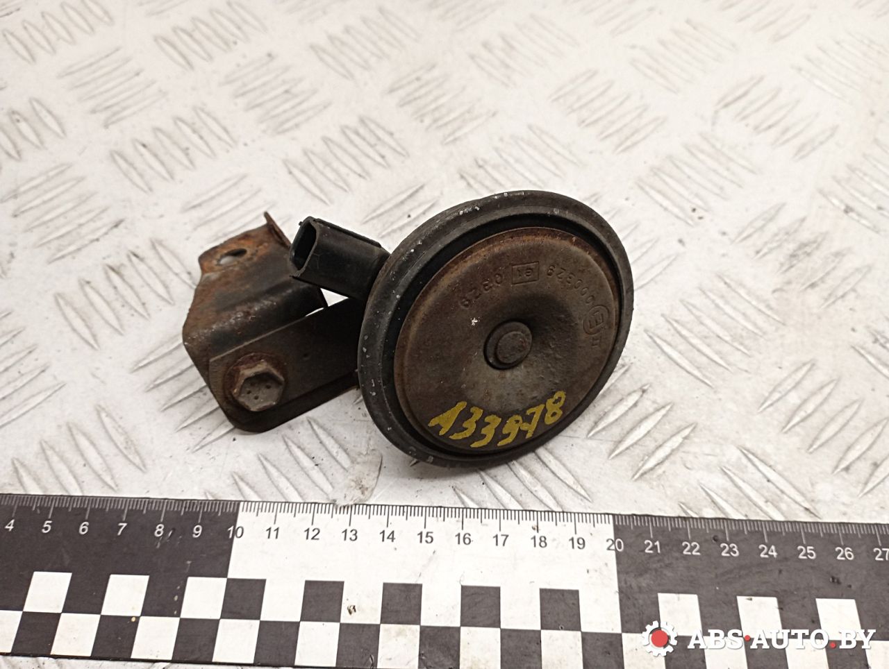 сигнал (клаксон) Honda Civic 8 поколение 2008, 2.2 л., N22A2, дизель, МКПП, хетчбэк 5 дв., правый руль, 55BK1200 - фото №1