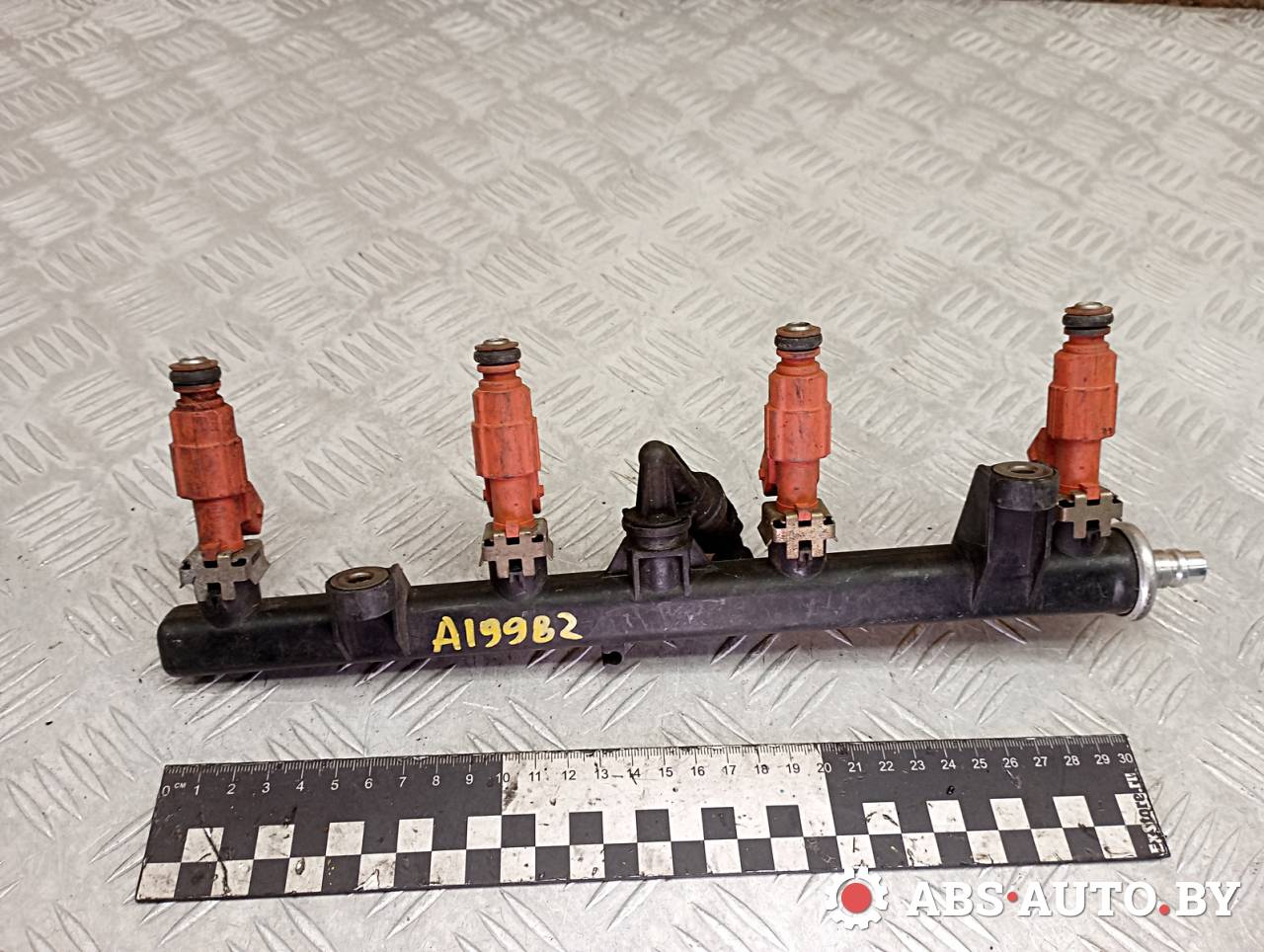 топливная рампа Alfa Romeo 156 1 поколение 1998, 2.0 л., бензин, 0280151048, 0280155769 - фото №1