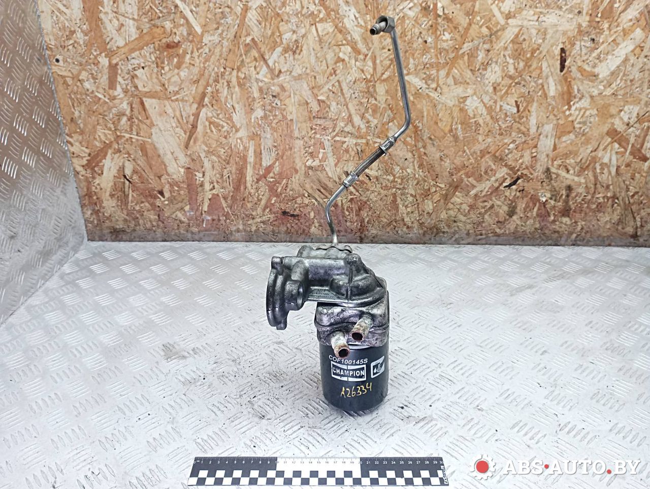 корпус масляного фильтра Volvo V70 1 поколение 1999, 2.5 л., дизель, МКПП, универсал, 074115417E - фото №1