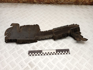 воздуховод (дефлектор) радиатора Citroen C4 Grand Picasso 2 поколение 2016, 1.6 л., дизель, 9677015380