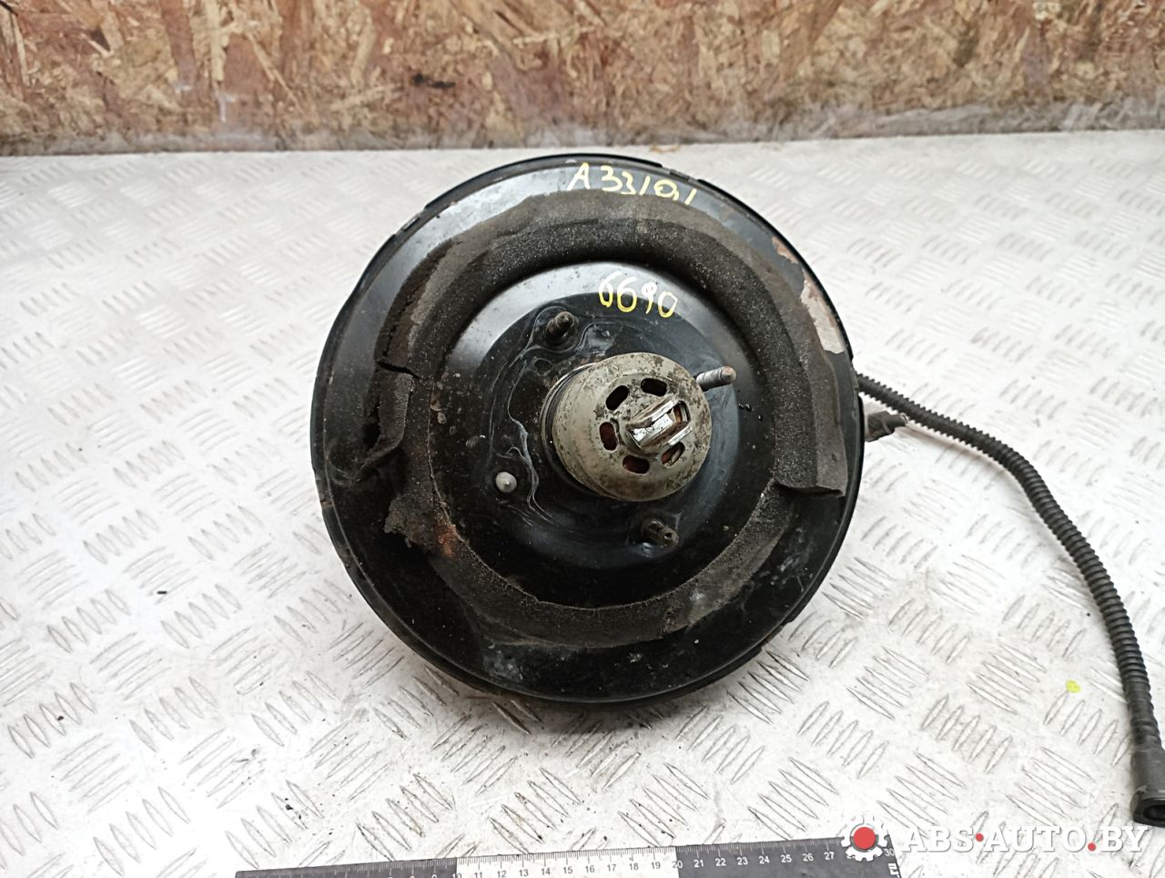 вакуумный усилитель тормозов Citroen C4 Picasso 1 поколение 2011, 1.6 л., 9HZ (DV6TED4), дизель, правый руль, 9654002180, 03355815253, 9684423880, 03786257014 - фото №1