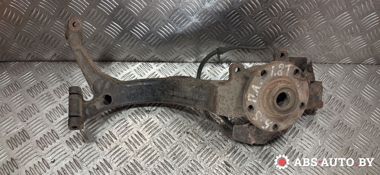 ступица передняя левая Volkswagen Passat B5 1998, 1.8 л., бензин, 8D0407257 - фото №1