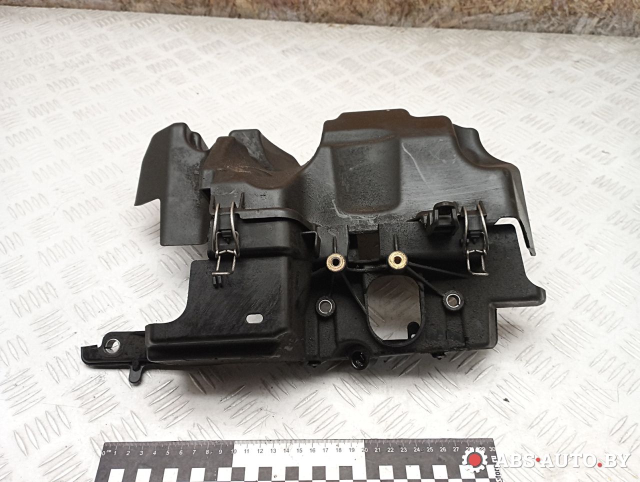 декоративная крышка двигателя Nissan Qashqai 1 поколение 2008, 1.5 л., K9K 282, дизель, МКПП, правый руль, 8200468152A, 8200549100 - фото №1