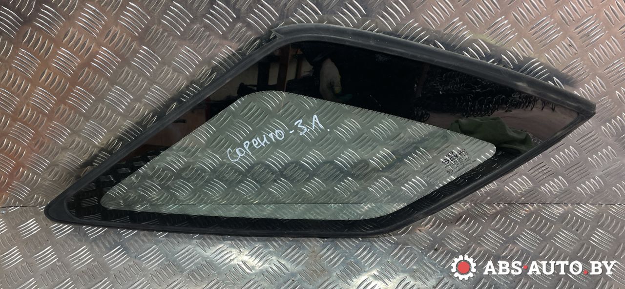 стекло кузовное боковое левое Kia Sorento 1 поколение 2005, внедорожник 5 дв. - фото №1