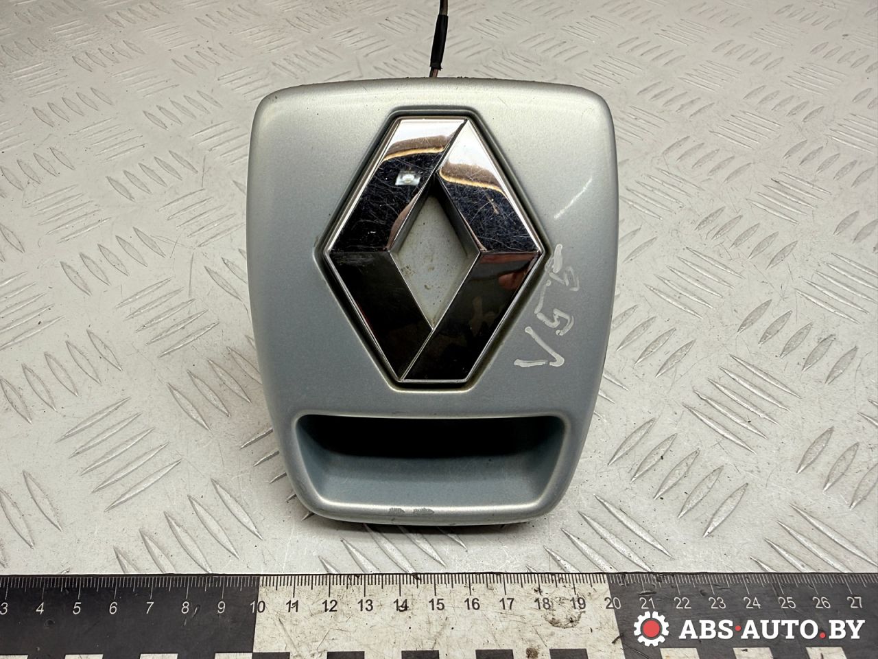 кнопка открытия багажника Renault Laguna 2 поколение 2001, 1.9 л., F9Q 750, дизель, МКПП, хетчбэк 5 дв., 98091103, 8200000901 - фото №1