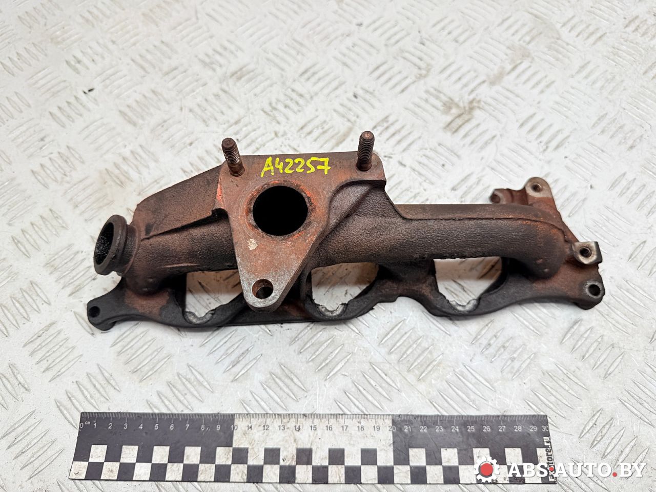 коллектор выпускной Renault Scenic RX4 1 поколение 2002, 1.9 л., F9Q 740, дизель, МКПП, полный привод, 091430, 091430E, 091430F1 - фото №1