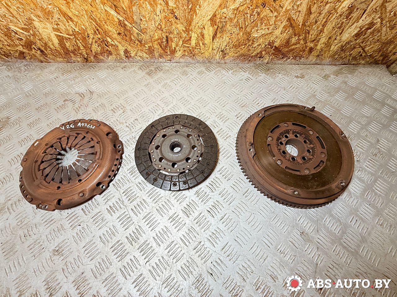 комплект сцепления Toyota Avensis 2 поколение (T250) 2006, 2.0 л., 1CD-FTV, дизель, МКПП, универсал, 3121005050, 134500G010, 3125005070 - фото №1