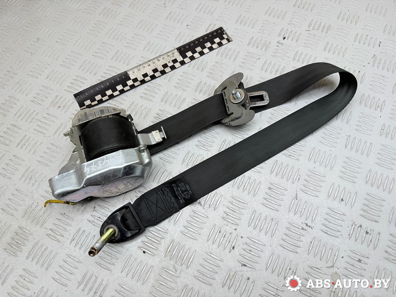 ремень безопасности Hyundai Santa Fe 2 поколение (CM) 2006, 2.2 л., D4EB, дизель, МКПП, внедорожник 5 дв., E11045381, 888702B200, 888802B200, 888702B200WK - фото №1