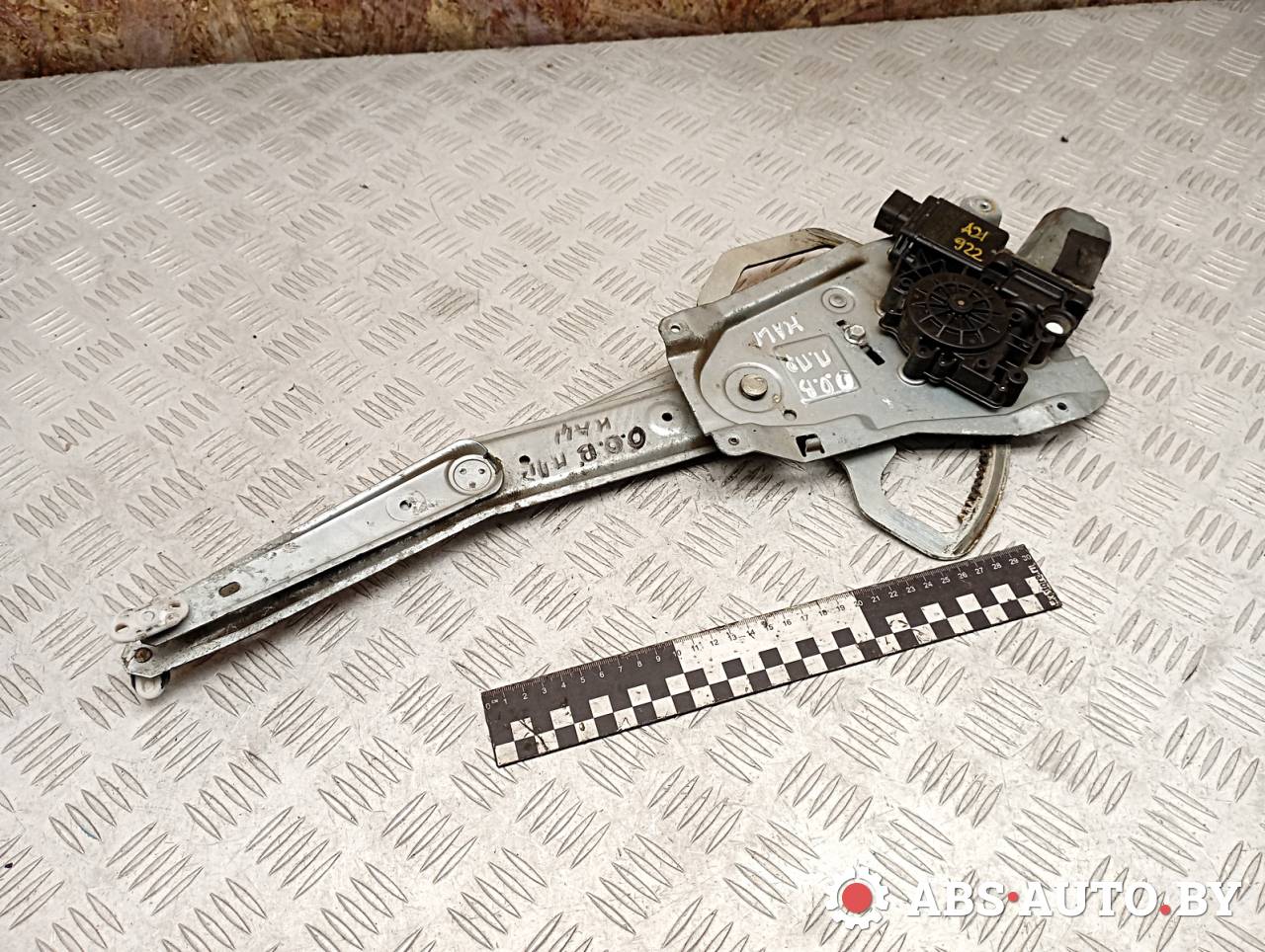 стеклоподъемник электрический передний правый Opel Omega B 1999, 90520248, 90520246, 7743000750 - фото №1