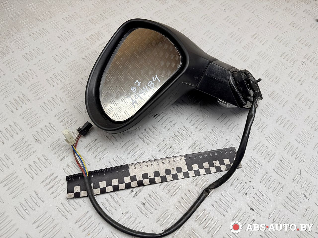 зеркало наружное левое Peugeot 207 1 поколение 2006, 1.6 л., 9HZ (DV6TED4), дизель, МКПП, хетчбэк 5 дв., E4034449 - фото №1