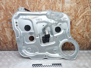 стеклоподъемник электрический передний левый Hyundai Santa Fe 2 поколение [рестайлинг] 2011, 2.2 л., дизель, МКПП, правый руль, 824702B071, 2604494, 400907, FGM9007M