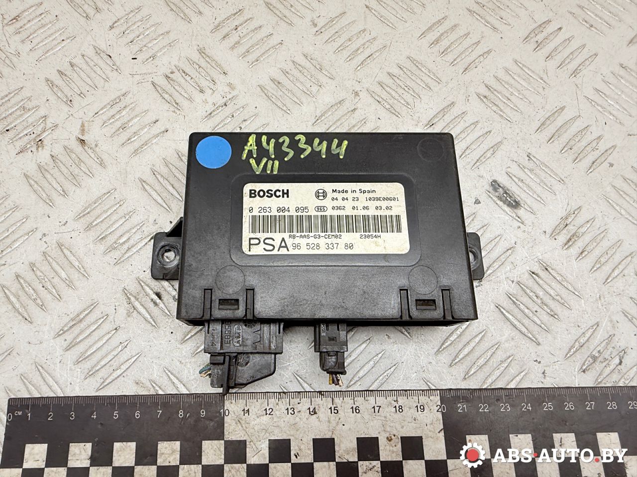 блок управления парктрониками Peugeot 407 1 поколение 2004, RHR 10DYVD, МКПП, передний привод, 0263004095, 9652833780 - фото №1