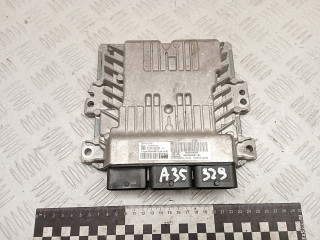 блок управления двигателем Peugeot 5008 1 поколение 2013, 1.6 л., дизель, робот, правый руль, 9666681180, 9800268980, S180123008A