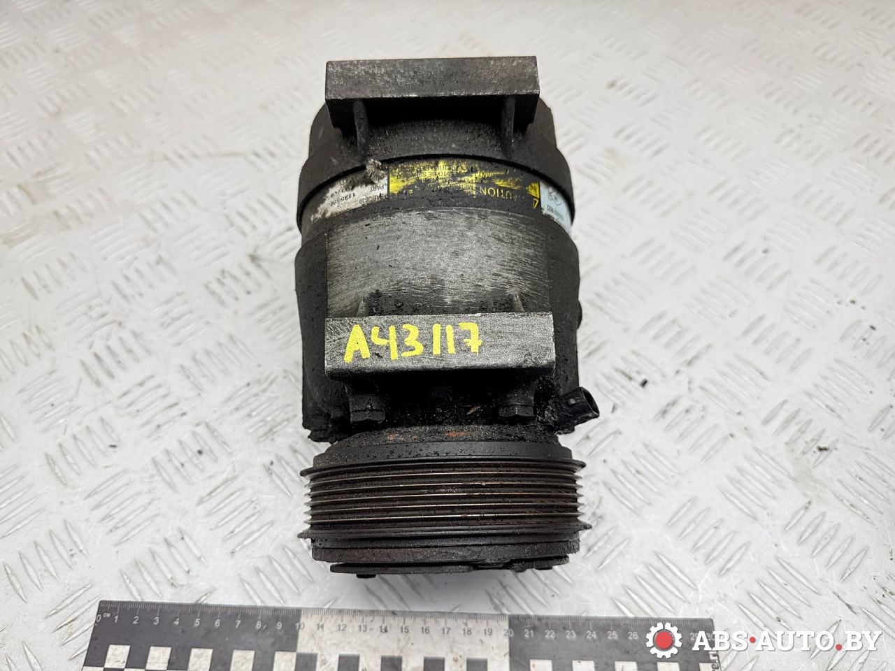 компрессор кондиционера Renault Laguna 2 поколение 2002, 1.9 л., F9Q 750, дизель, МКПП, хетчбэк 5 дв., передний привод, 1135320, 8200021822, 12345923, SAEJ639, 240259, TSP0155138, 8FK351134391, 7711134454, 699740 - фото №1