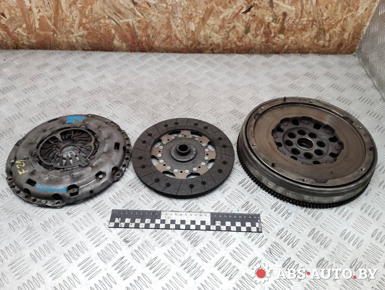 комплект сцепления Citroen C5 2 поколение 2009, 2.2 л., дизель, МКПП, универсал, 9663171280, 9664361180, 9664362180 - фото №1